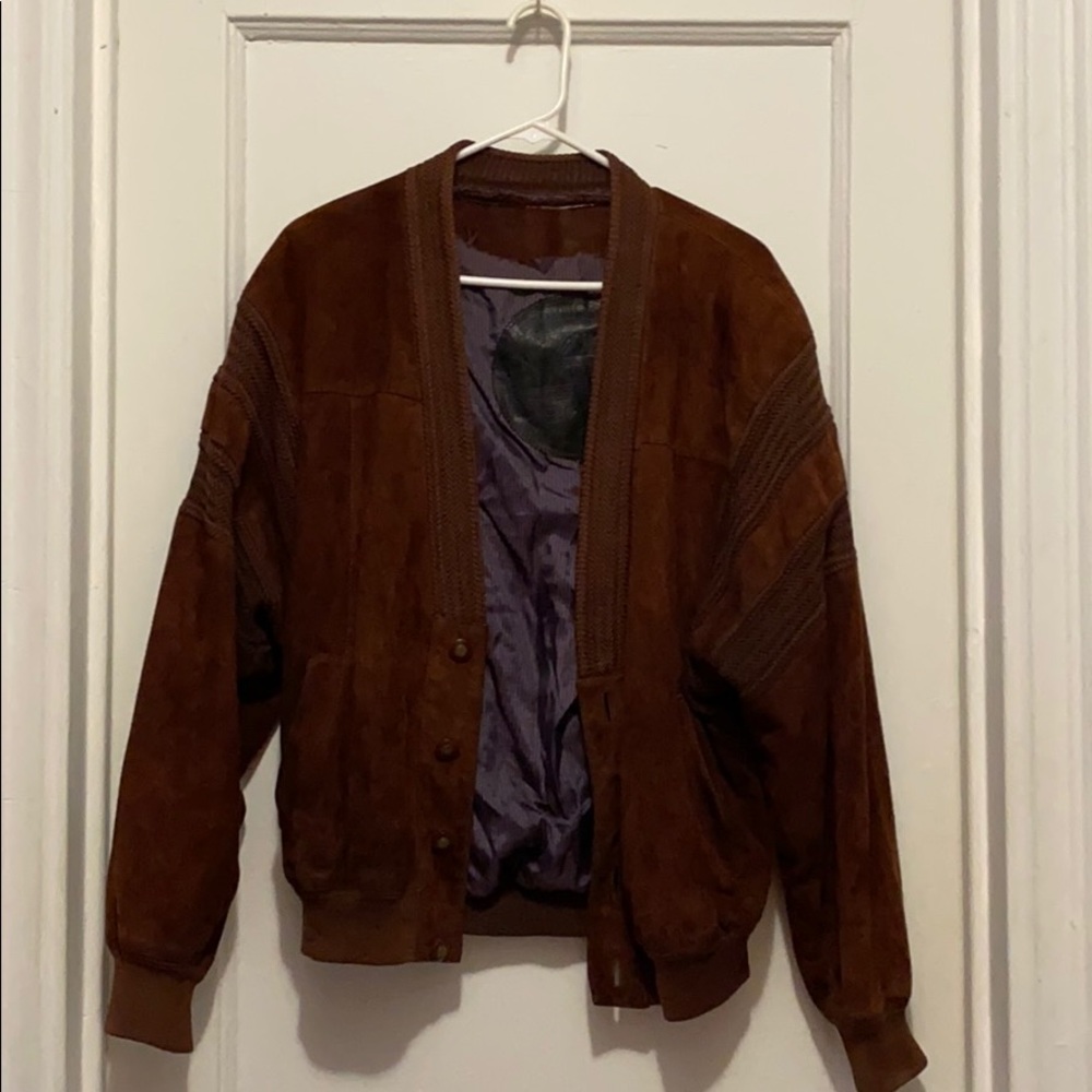 Brown Suede Jacket
